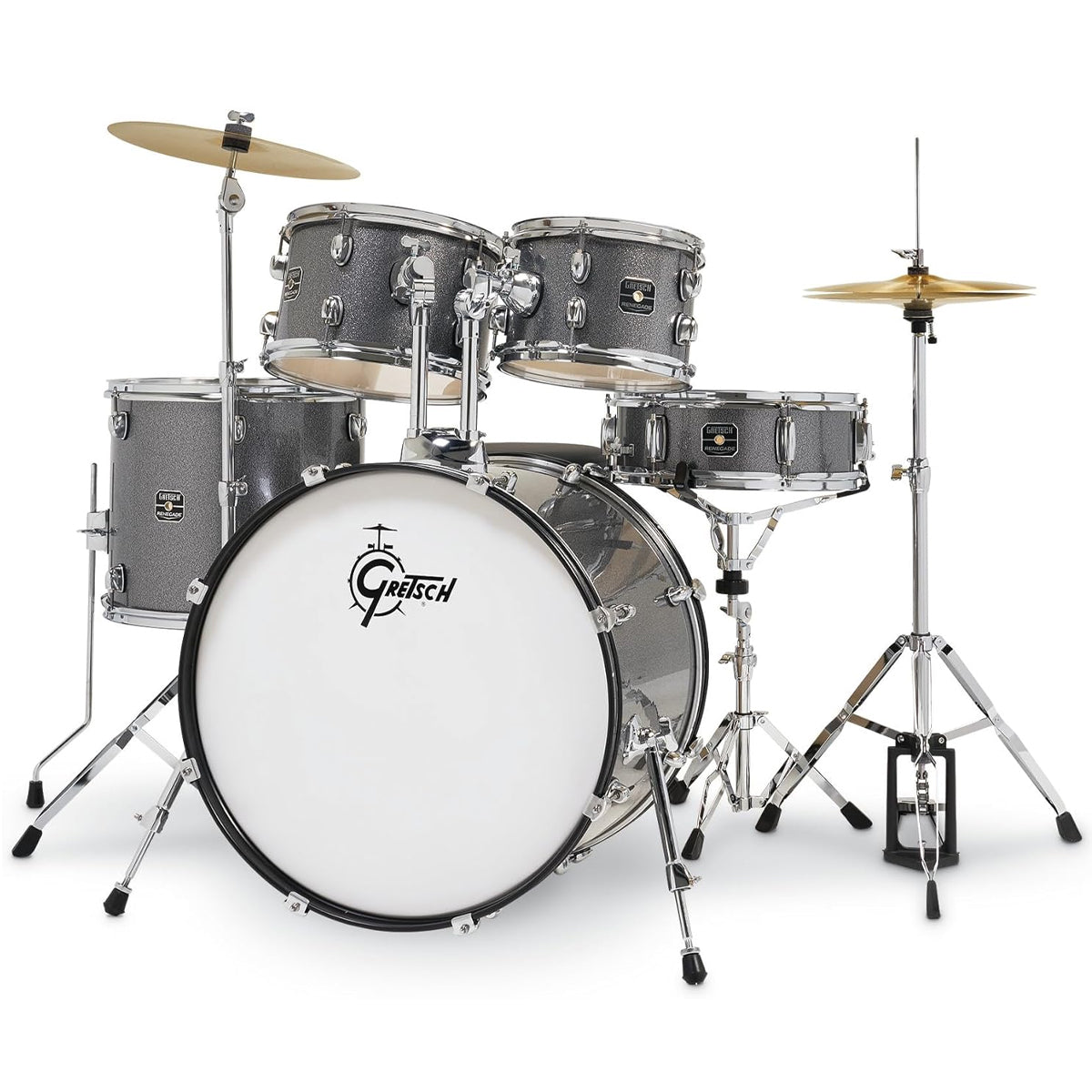 Bateria Gretsch Acústica Renegade (Gris)