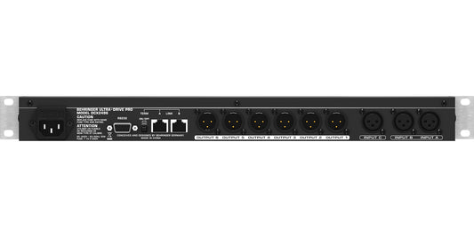PROCESADOR BEHRINGER ULTRADRIVE PRO MOD. DCX2496