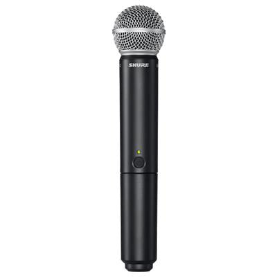 Shure BLX24/SM58 Sistema Inalámbrico con micrófono de mano, dinámico, cardioide SM58 - frecuencia J11
