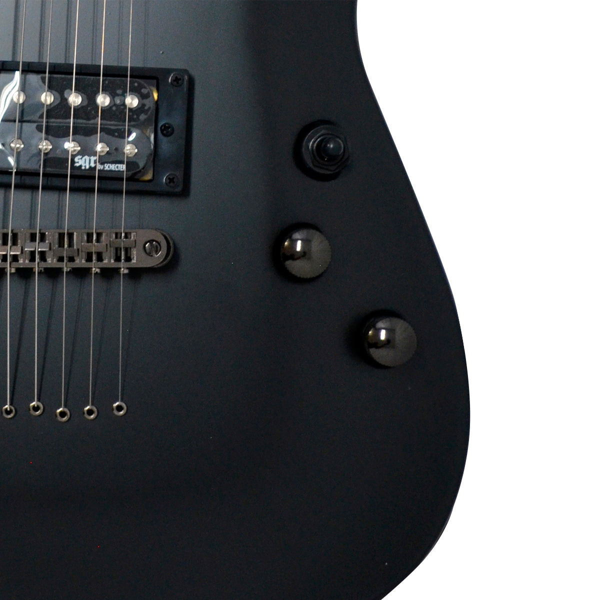 Guitarra eléctrica SGR Schecter C-1 (Negro)