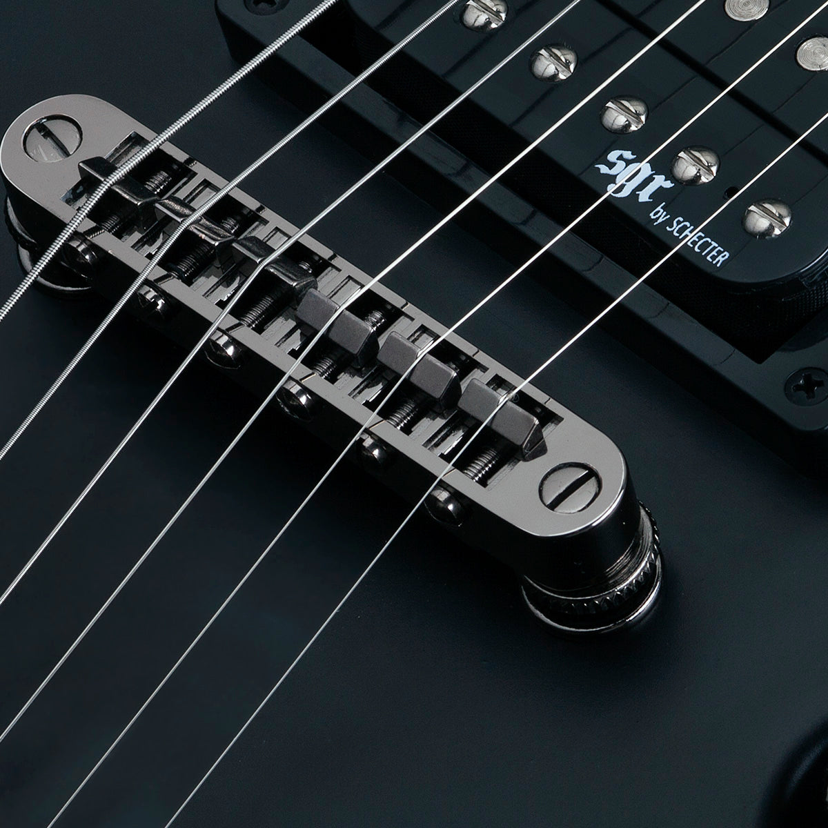 Guitarra eléctrica SGR Schecter C-1 (Negro)