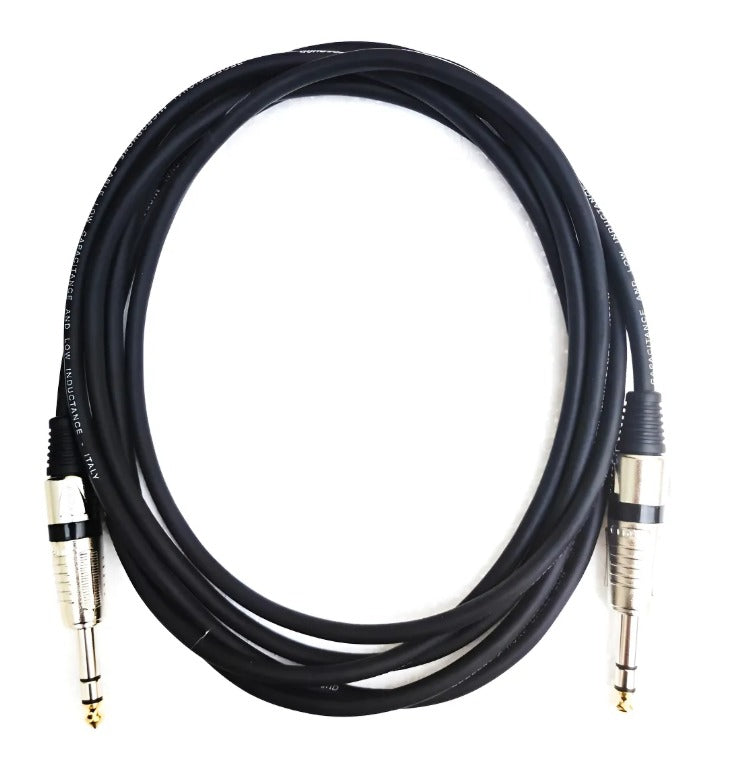 Cable Balanceado Prosound Italia Trs1/4 Rean By Neutrik 10mt