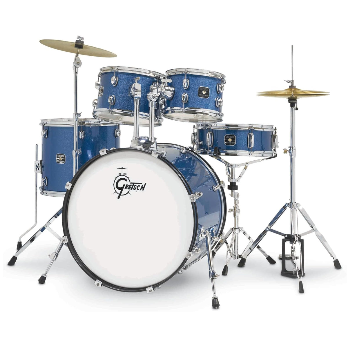 Bateria Gretsch Acústica Renegade (Azul)