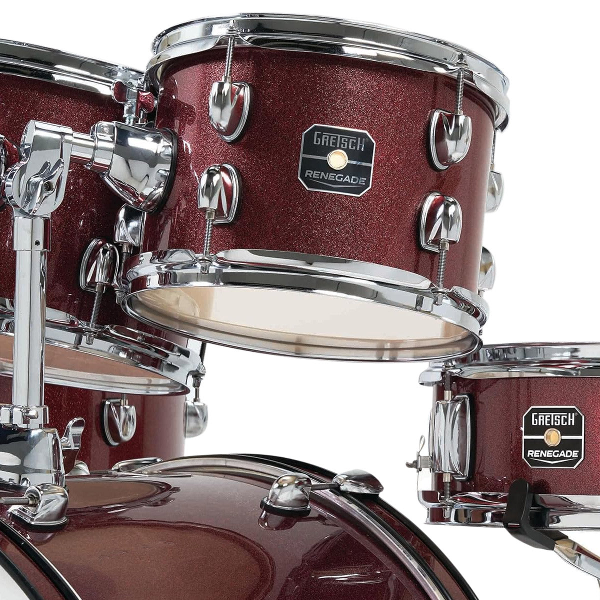 Bateria Gretsch Acústica Renegade (Rojo)