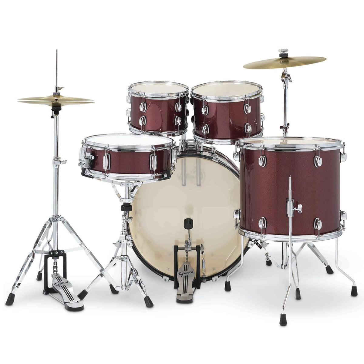 Bateria Gretsch Acústica Renegade (Rojo)