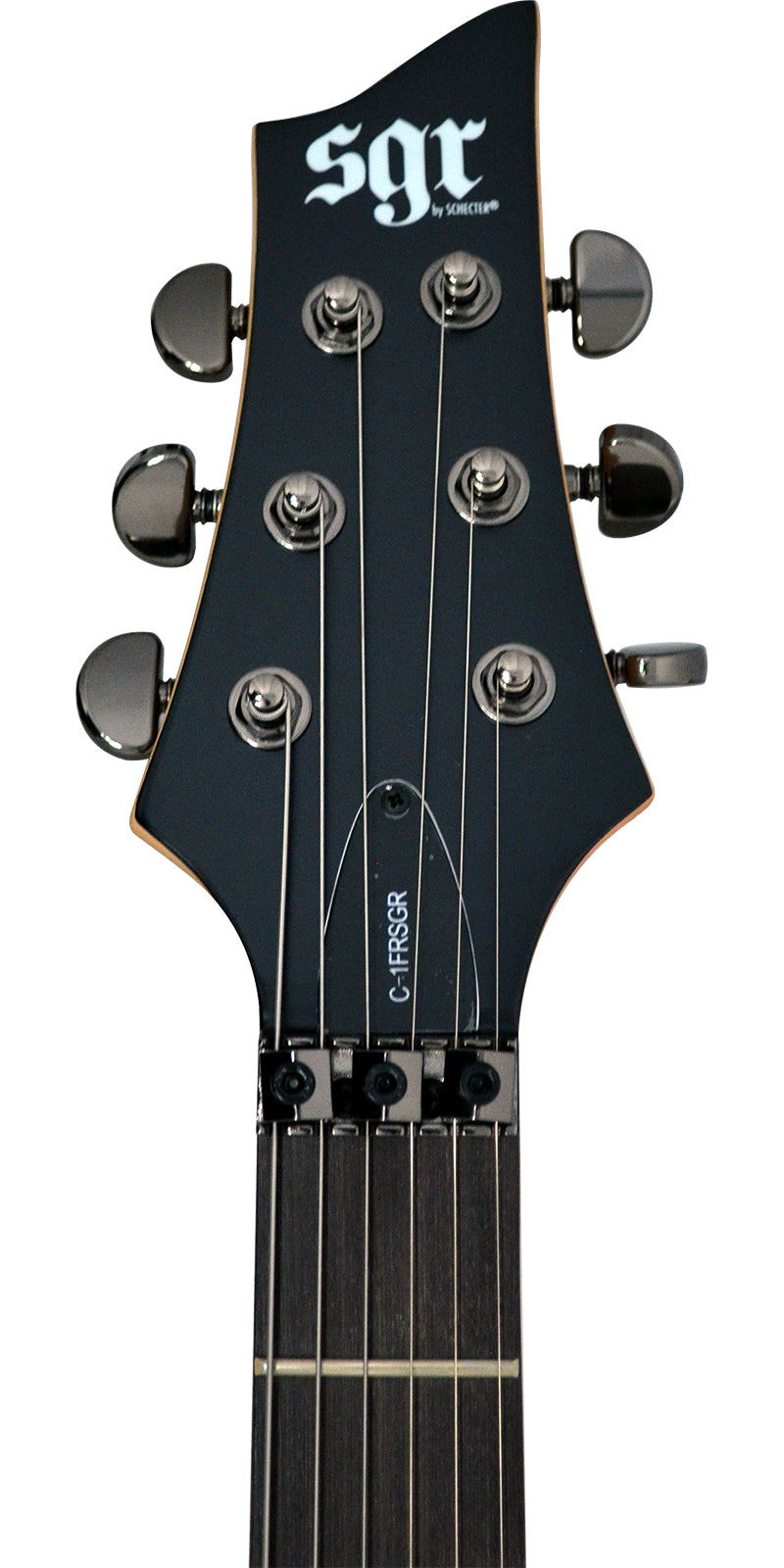 Guitarra eléctrica SGR Schecter C-1 FR (Negro Medianoche Satinado)