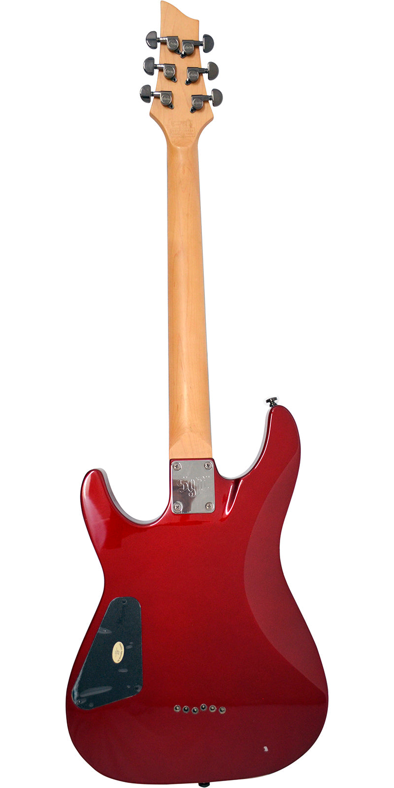 Guitarra eléctrica SGR Schecter C-1 (Rojo)