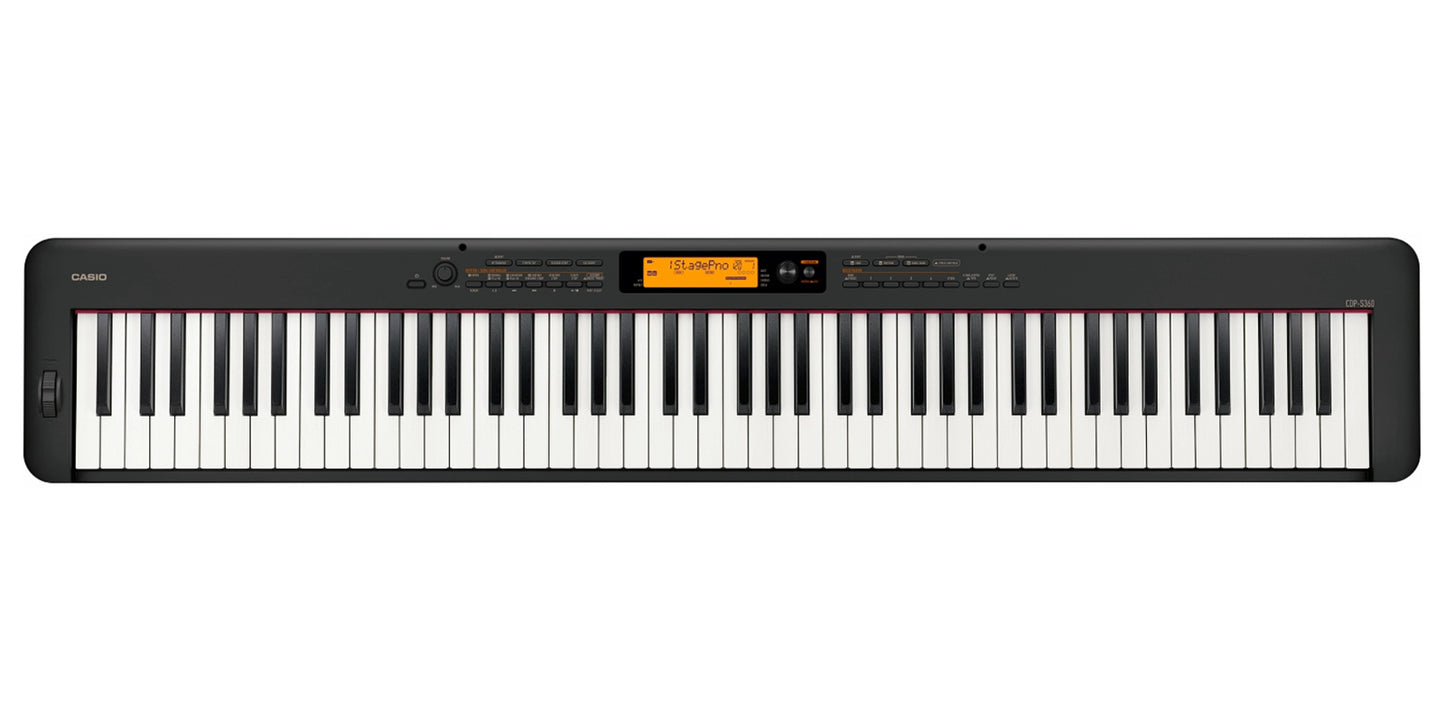 Piano Casio Digital CDP-S360BK