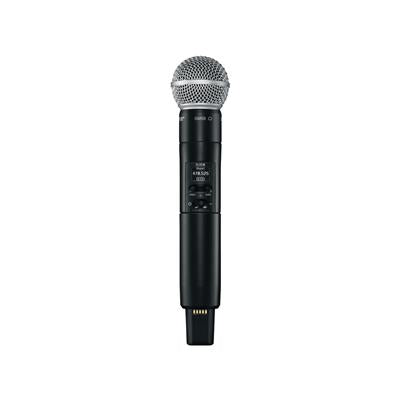 Shure SLXD24D/SM58 Sistema Inalámbrico Digital con Dos Micrófonos de Mano SM58 - Frecuencia G58