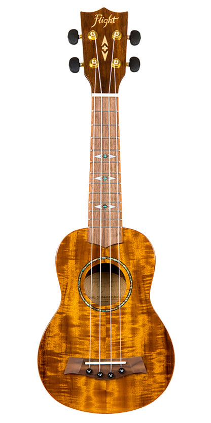 Ukulele Flight Soprano Acacia DUS445