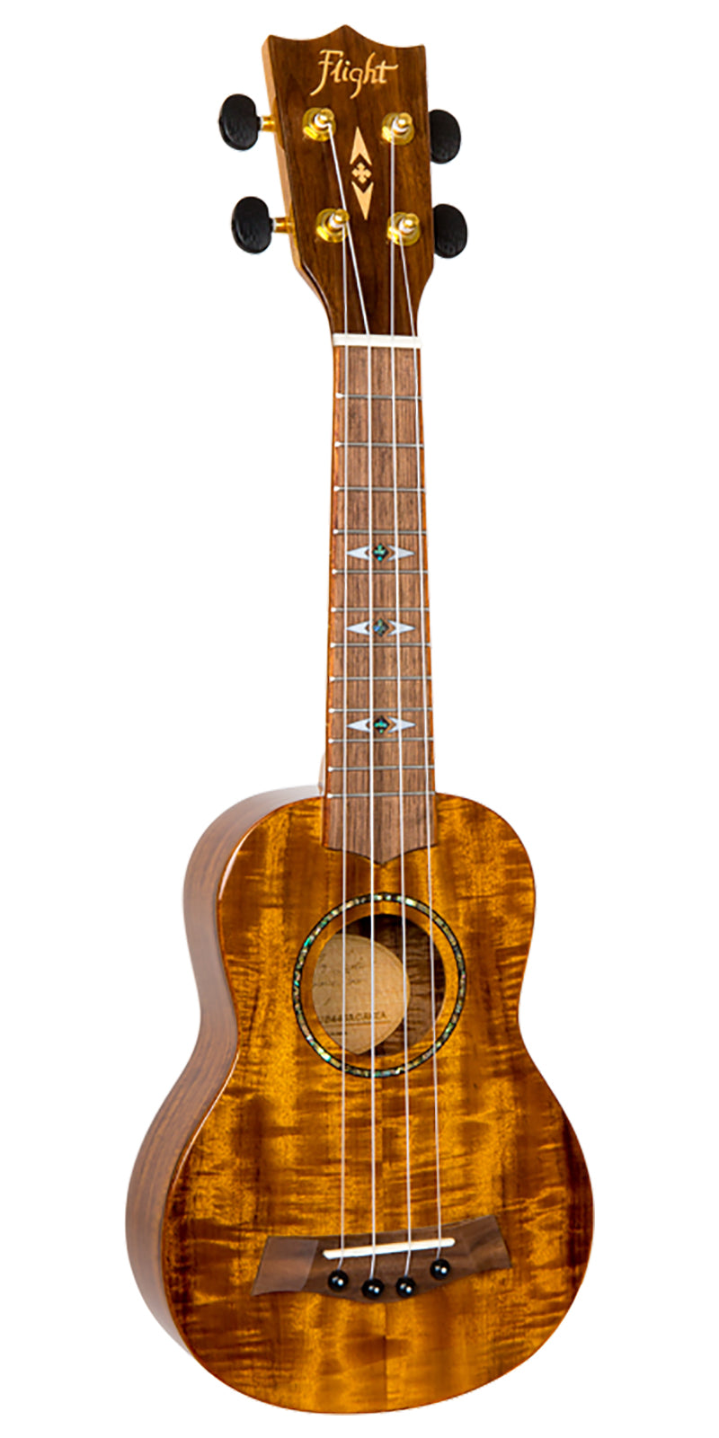 Ukulele Flight Soprano Acacia DUS445