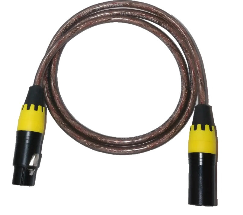 Cable Solcor serie Classic para micrófono XLR - XLR balanceado 0.5m
