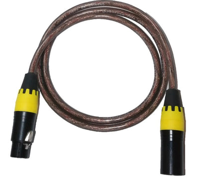 Cable Solcor serie Classic para micrófono XLR - XLR balanceado 0.5m