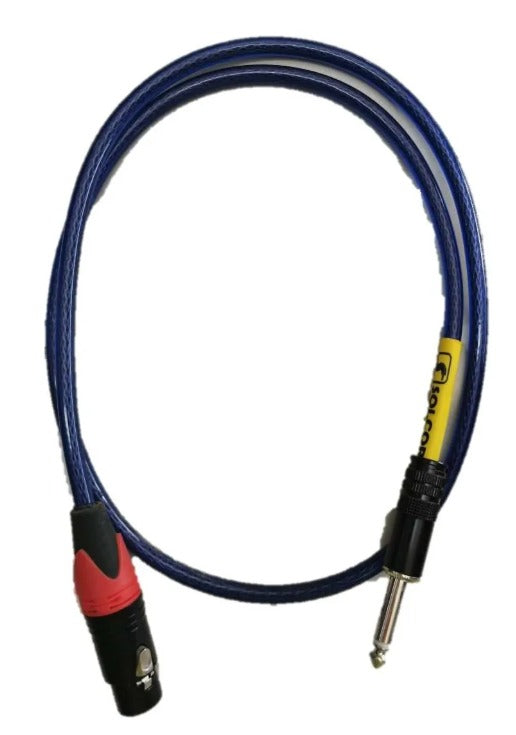 Cable Solcor Para Micrófono/señal Xlr-1/4 5226l1a 1mt