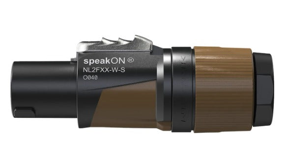 Conector Neutrik Speakon Para Cable De 2 Polos Nl2fxx-w-s