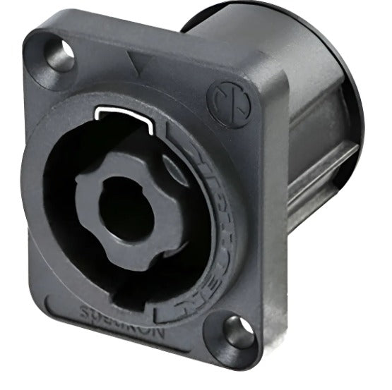 Jack Speakon Neutrik NL4MPXX 4 Polos Genuino Negro