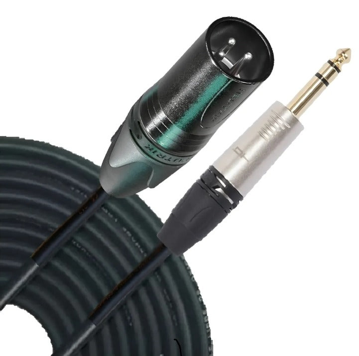 Cable Prosound Italia + Trs Die Hard + Xlr Neutrik Nc3 3mts