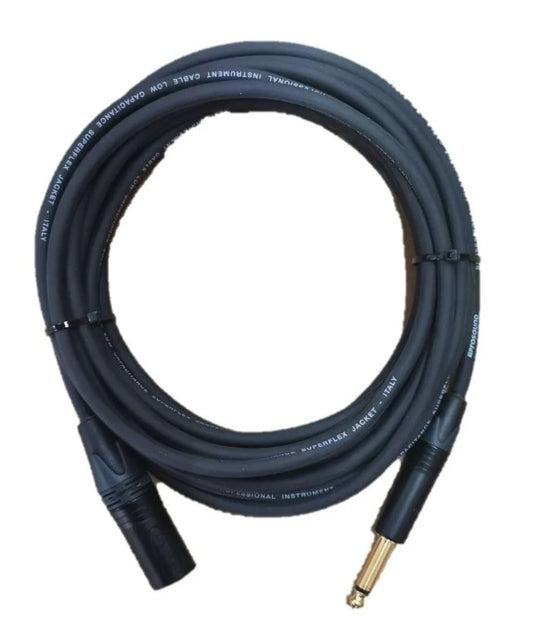 Cable Semicon Medusa Prosound Xlr + Ts1/4 Neutrik 6mts