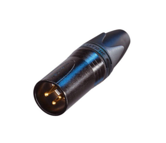 Conector Negro Xlr Neutrik Nc3mxx-bag
