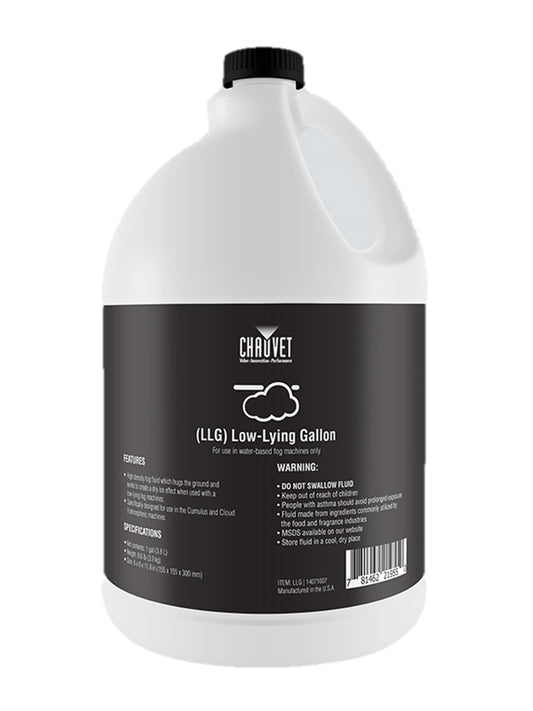 Chauvet DJ - LLG líquido pesado para máquinas de humo bajo 3.85lt