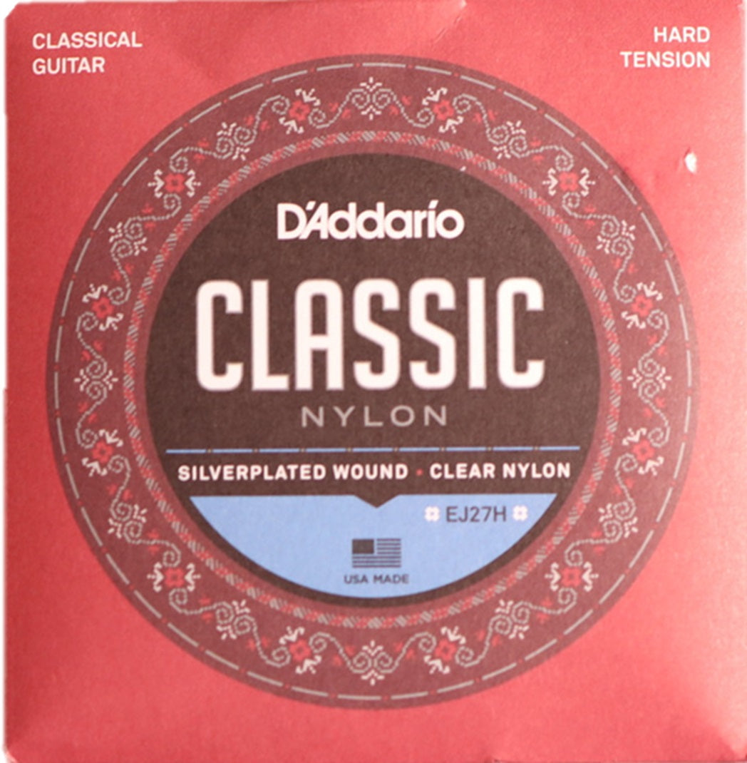 Cuerdas para guitarra clásica nylon D'Addario EJ27