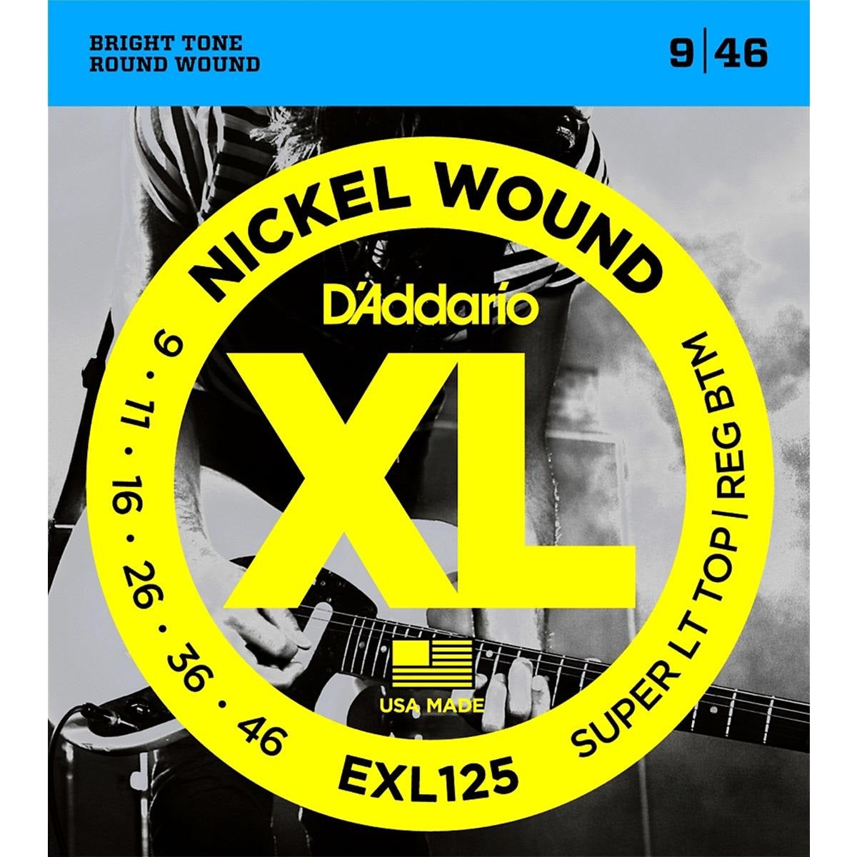 D'Addario - Encordado completo para guitarra eléctrica serie Nickelwound