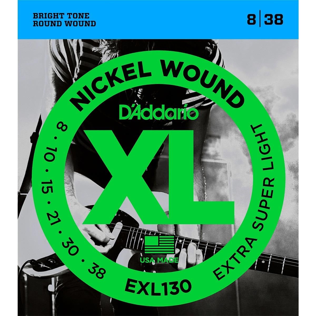 D'Addario - Encordado completo para guitarra eléctrica serie Nickelwound