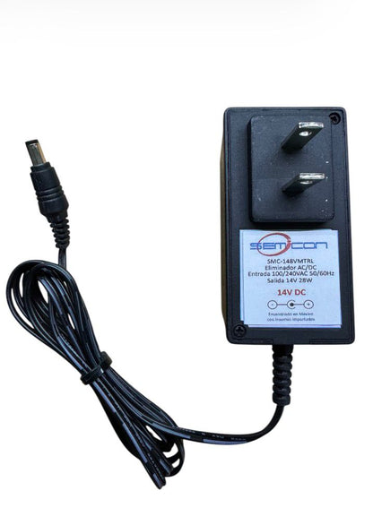 Eliminador SMC-14VMTR cargador para radios Motorola 14V 1A