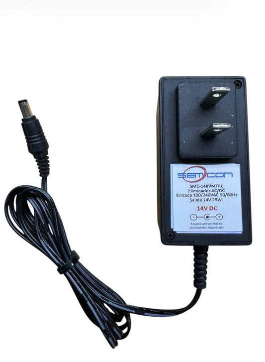 Eliminador SMC-14VMTR cargador para radios Motorola 14V 1A