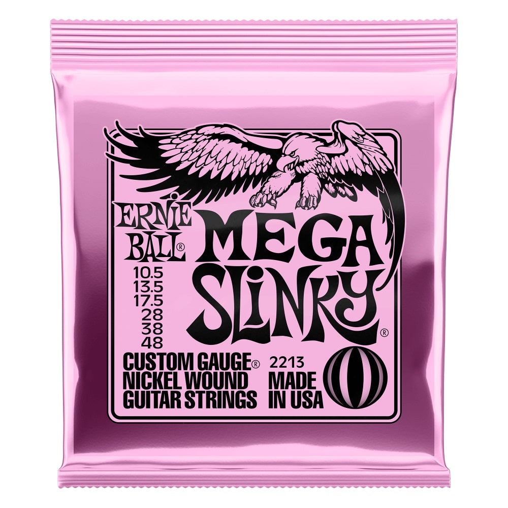 Cuerdas para guitarra electrica Ernie Ball 2213 Mega Slinky 10.5 - 48