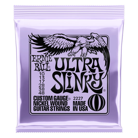 Cuerdas para guitarra electrica Ernie Ball 2227 Ultra Slinky 10-48