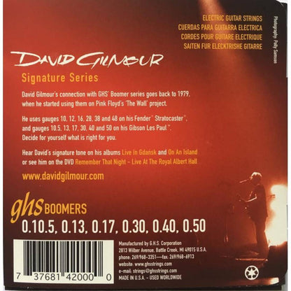 Cuerdas para guitarra GHS Boomers David Gilmour Signature Series GB-DGG