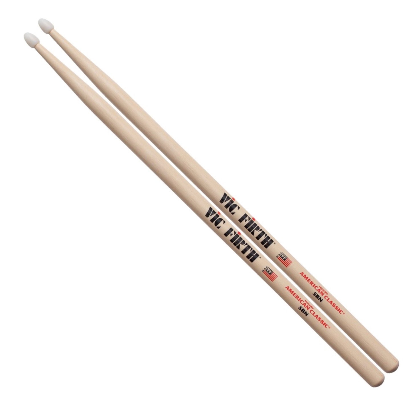 Baquetas Vic Firth American Classic nogal punta de nylon