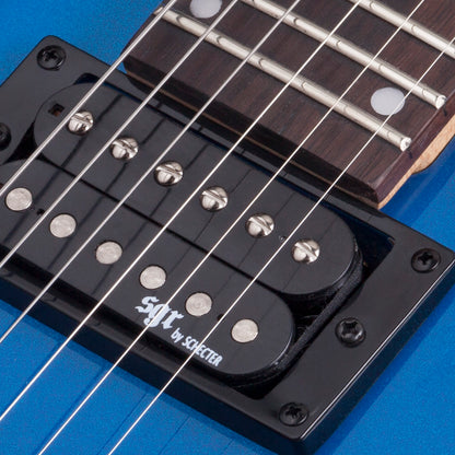 Guitarra eléctrica SGR Schecter C-1  (Azul)